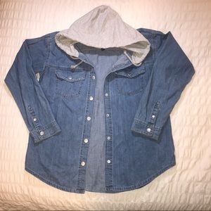 Denim Jacket w/Hood